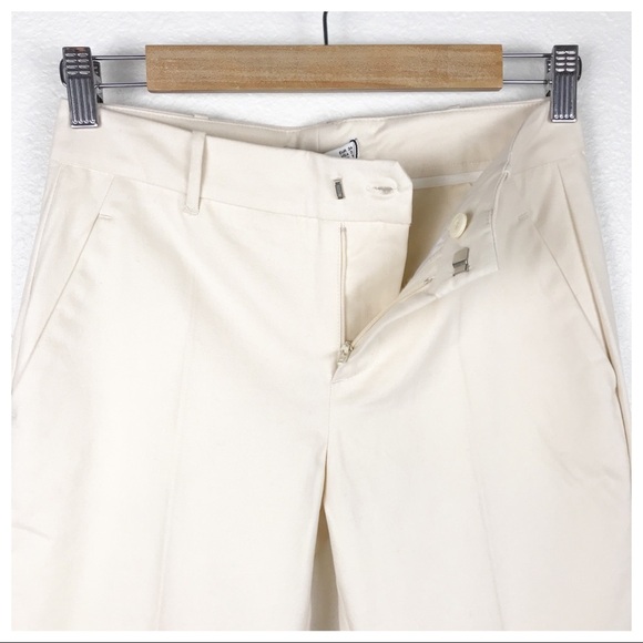 NWT MNG Split Hem Pants in Cream - Picture 6 of 12